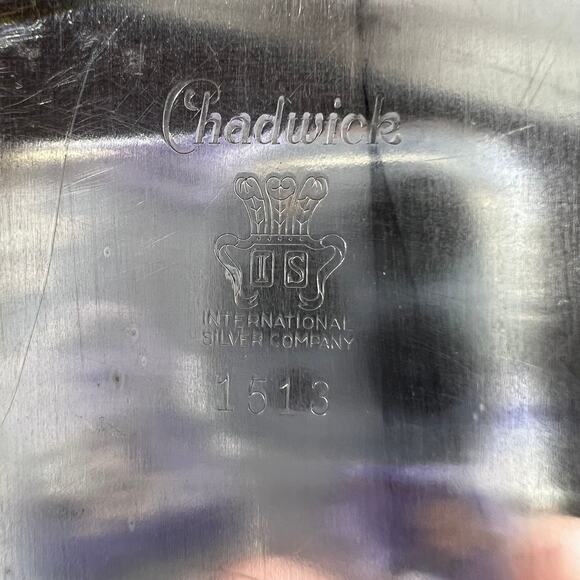 International Silver Co. Chadwick #1513 Serving Dish Platter Rectangular MCM VTG - Picture 2 of 8